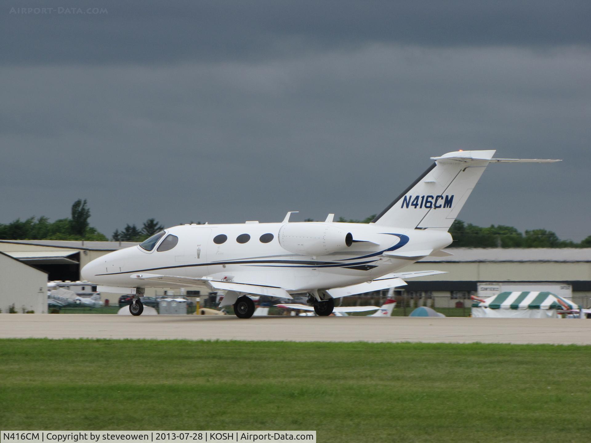 N416CM, 2007 Cessna 510 Citation Mustang C/N 510-0016, Arv KOSH