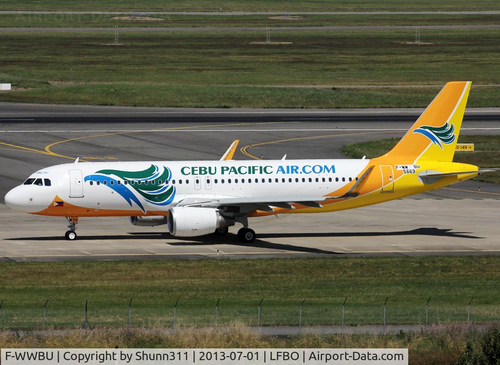 F-WWBU, 2013 Airbus A320-214 C/N 5669, C/n 5669 - To be RP-C3274