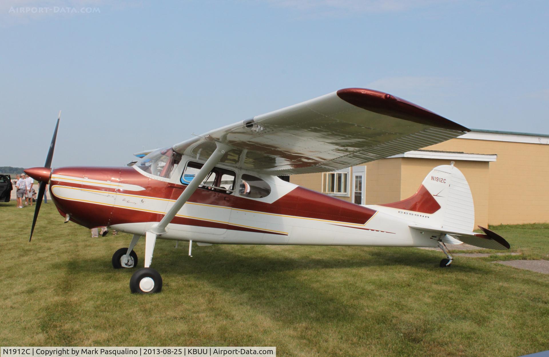 N1912C, 1953 Cessna 170B C/N 26057, Cessna 170B