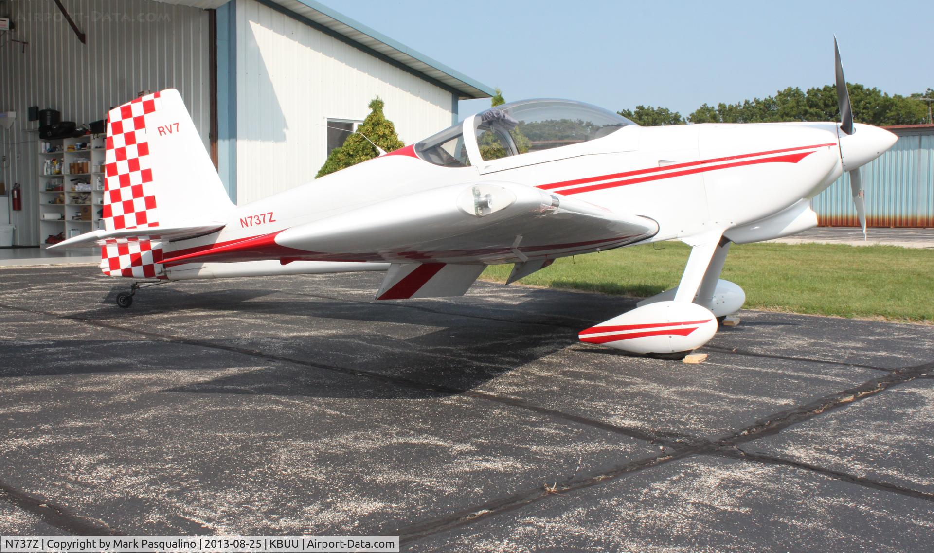 N737Z, 2005 Vans RV-7 C/N 71208, Vans RV-7