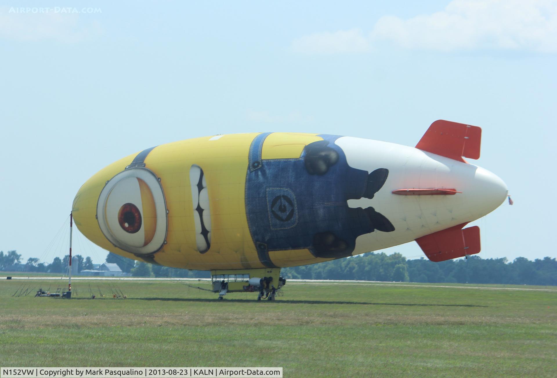 N152VW, 1997 American Blimp Corp A-1-50 C/N 102, American Blimp A-1-50