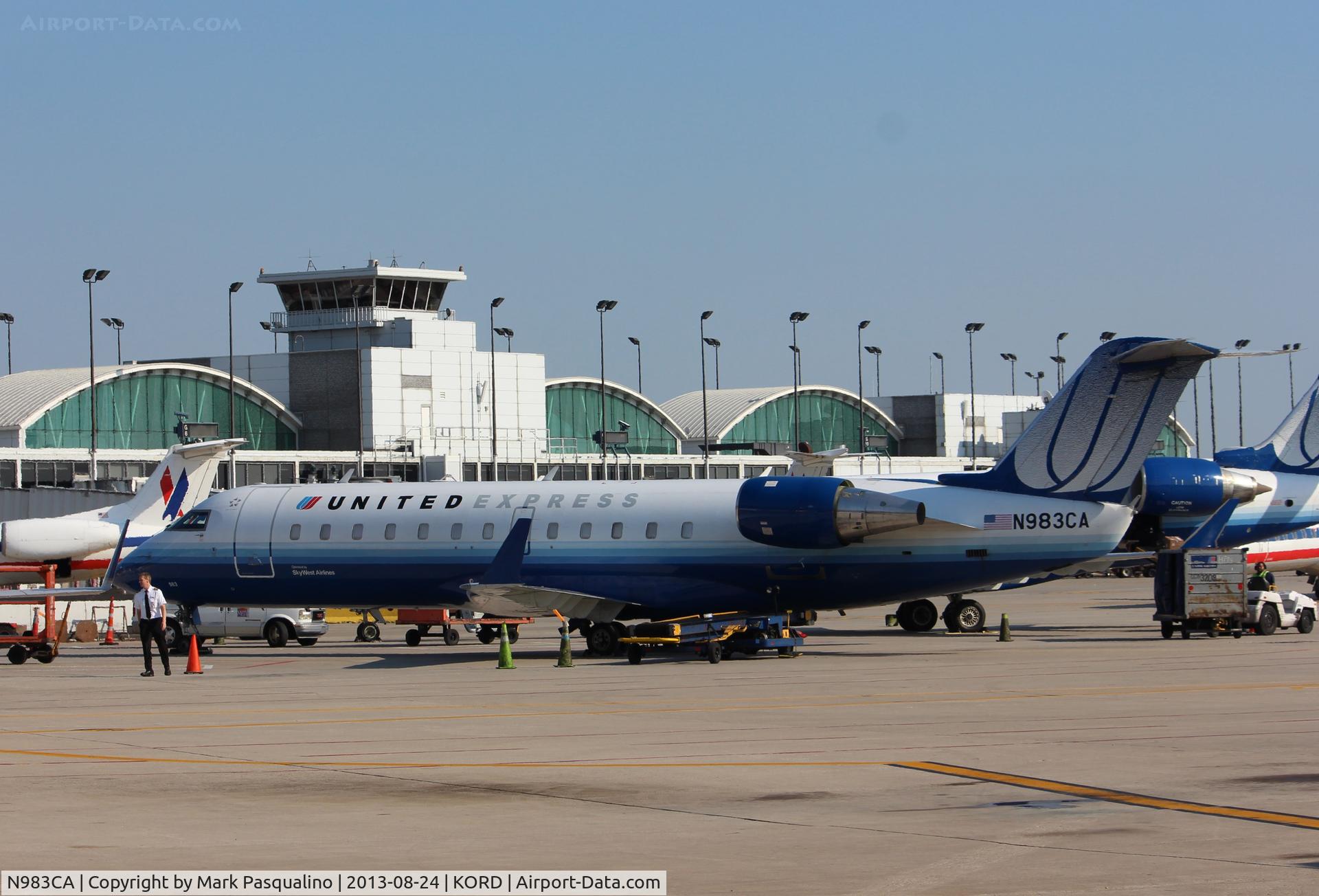 N983CA, 1997 Canadair CRJ-100ER (CL-600-2B19) C/N 7169, CL-600-2B19