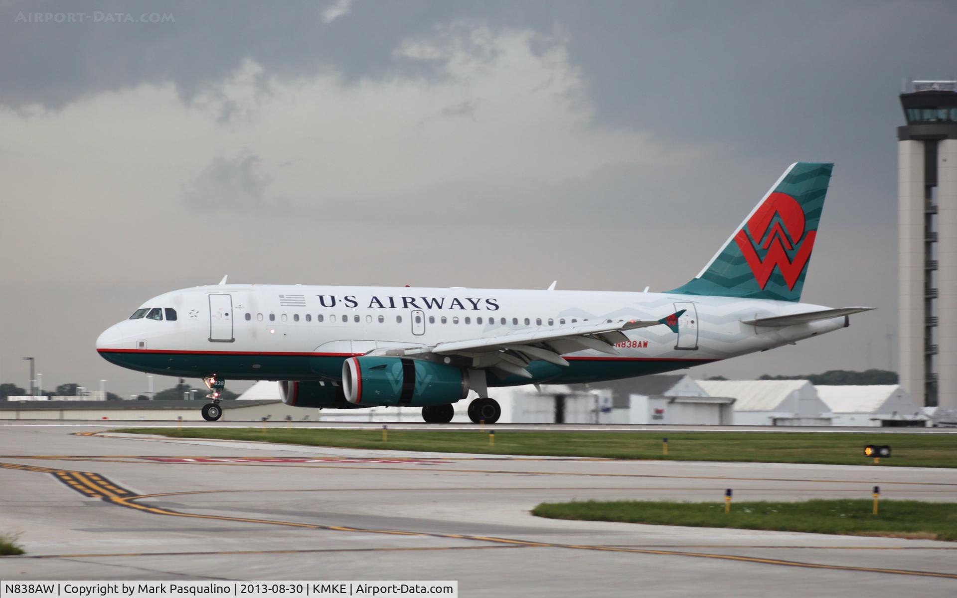 N838AW, 2005 Airbus A319-132 C/N 2615, Airbus A319