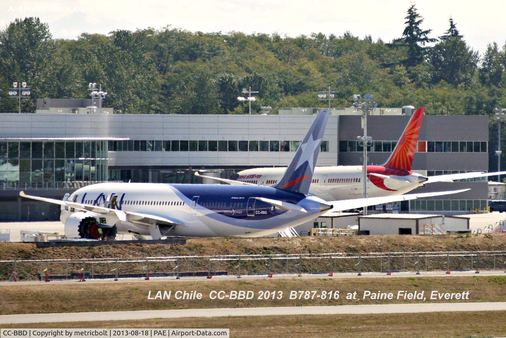 CC-BBD, 2013 Boeing 787-8 Dreamliner C/N 38484, Paine Field,Everett