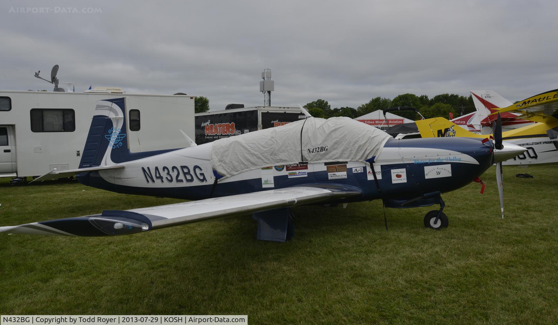 N432BG, 2006 Mooney M20R Ovation C/N 29-0427, Airventure 2013