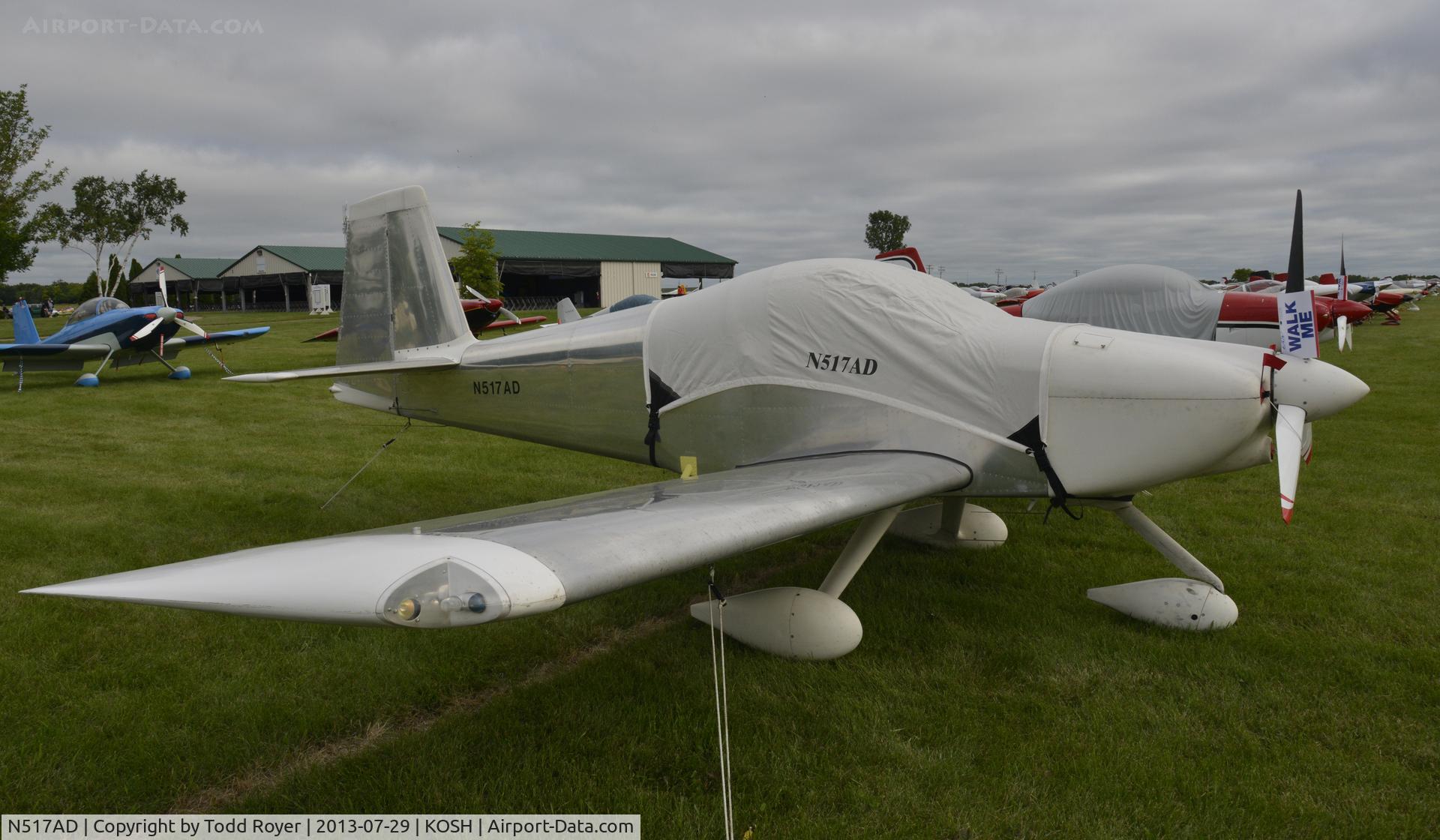 N517AD, Vans RV-7A C/N 001, Airventure 2013