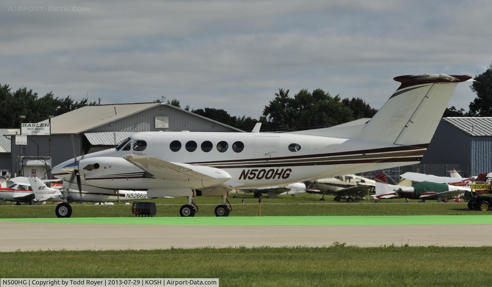 N500HG, 2006 Raytheon B200 King Air C/N BB-1954, Airventure 2013