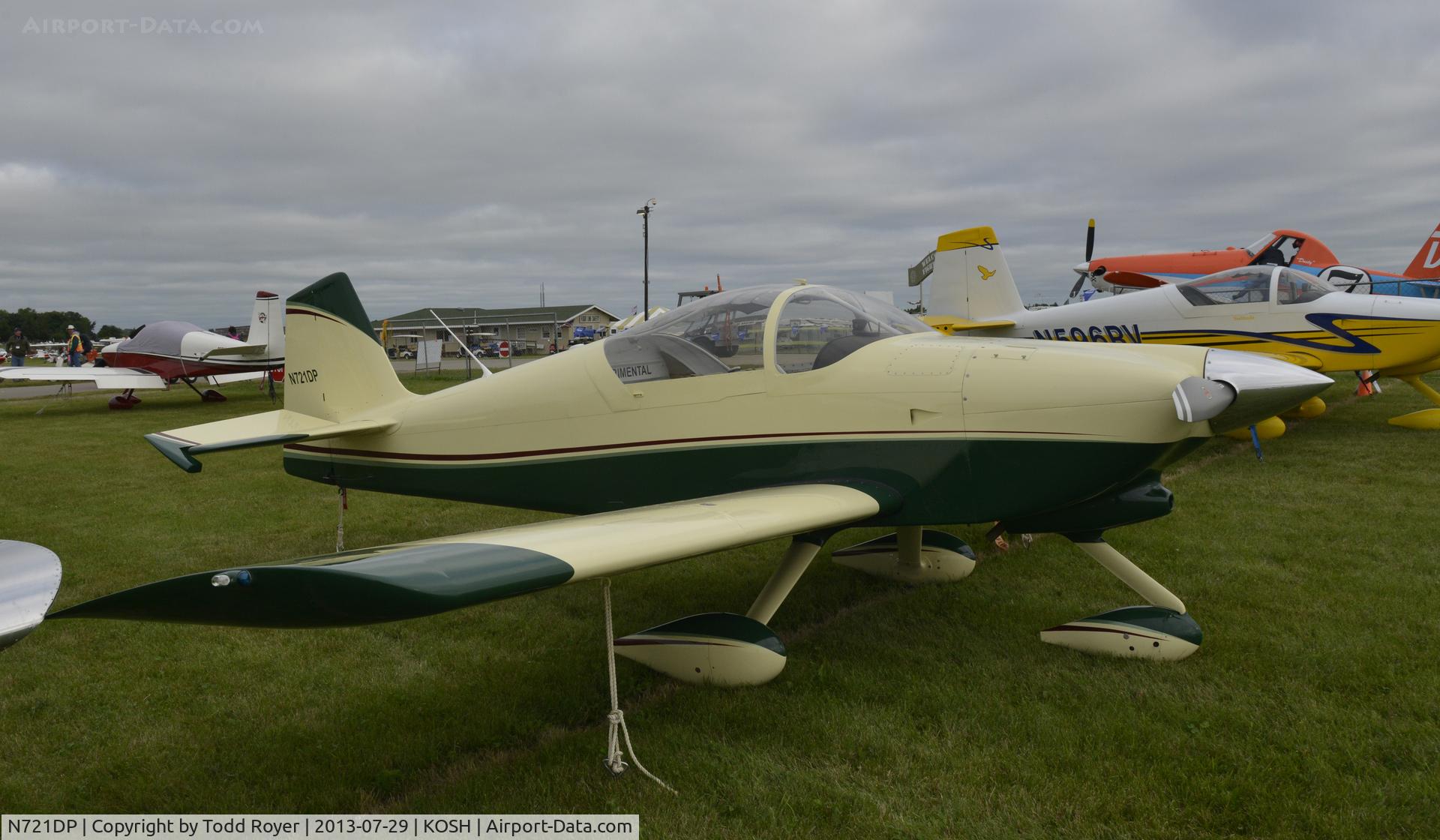 N721DP, Vans RV-6A C/N 22652, Airventure 2013