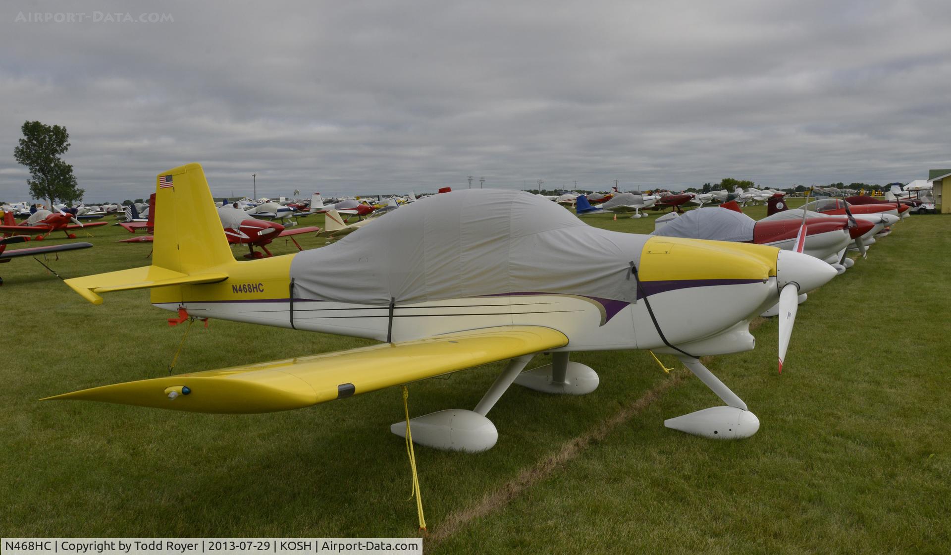 N468HC, 2002 Vans RV-8A C/N 80419, Airventure 2013