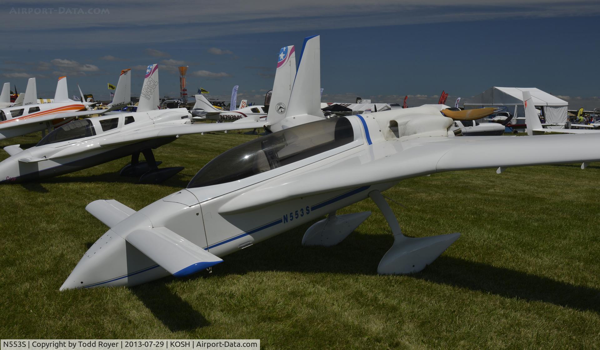 N553S, 1998 Rutan Long-EZ C/N 1998, Airventure 2013