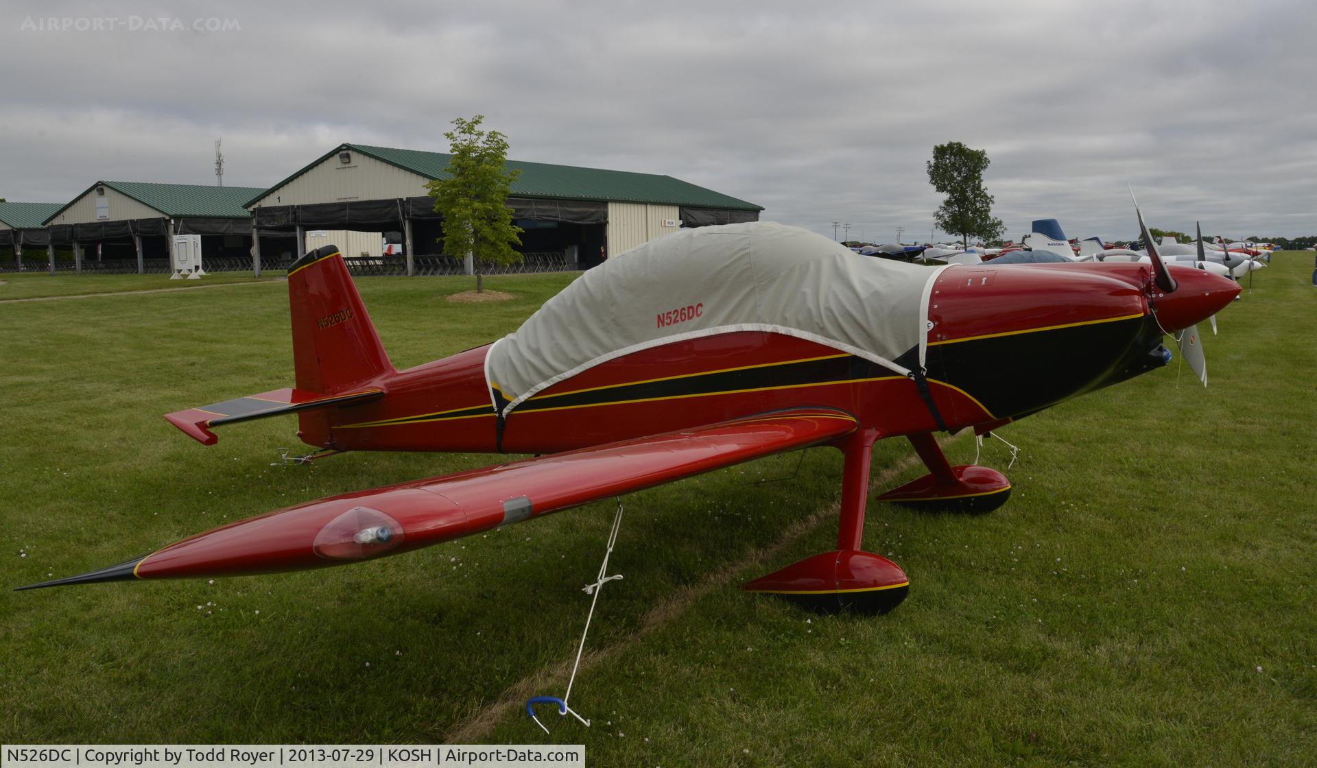 N526DC, 2006 Vans RV-8 C/N 82032, Airventure 2013
