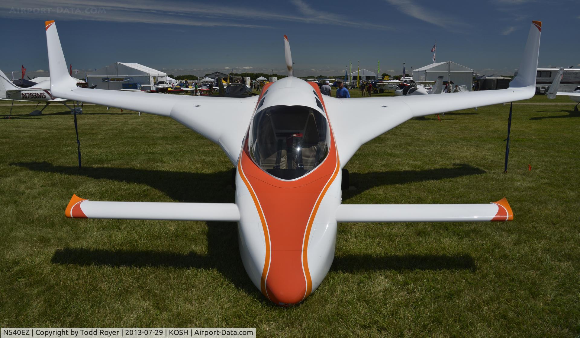 N540EZ, 2005 Co-Z Cozy Mark IV Mod C/N 003, Airventure 2013