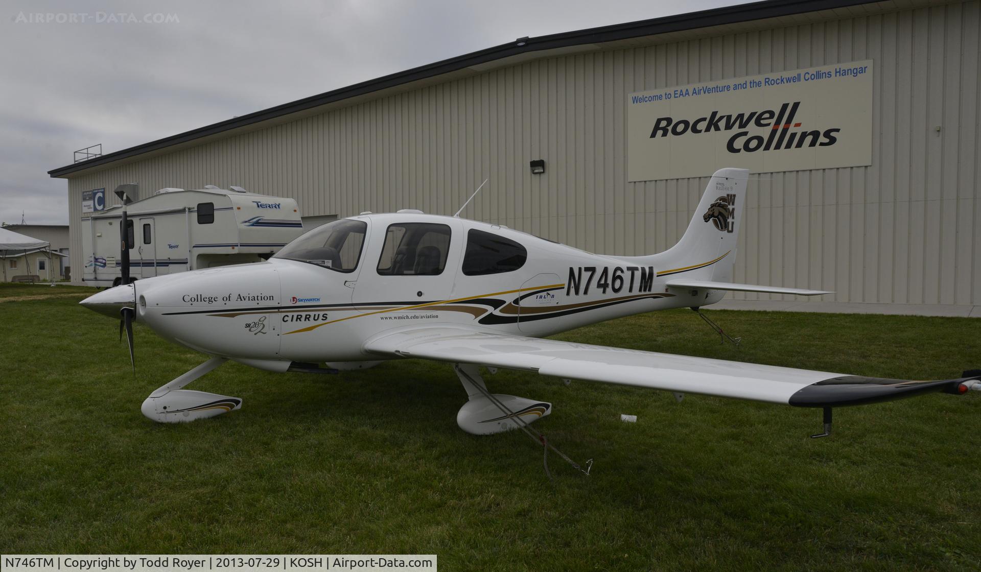 N746TM, 2006 Cirrus SR20 C/N 1654, Airventure 2013