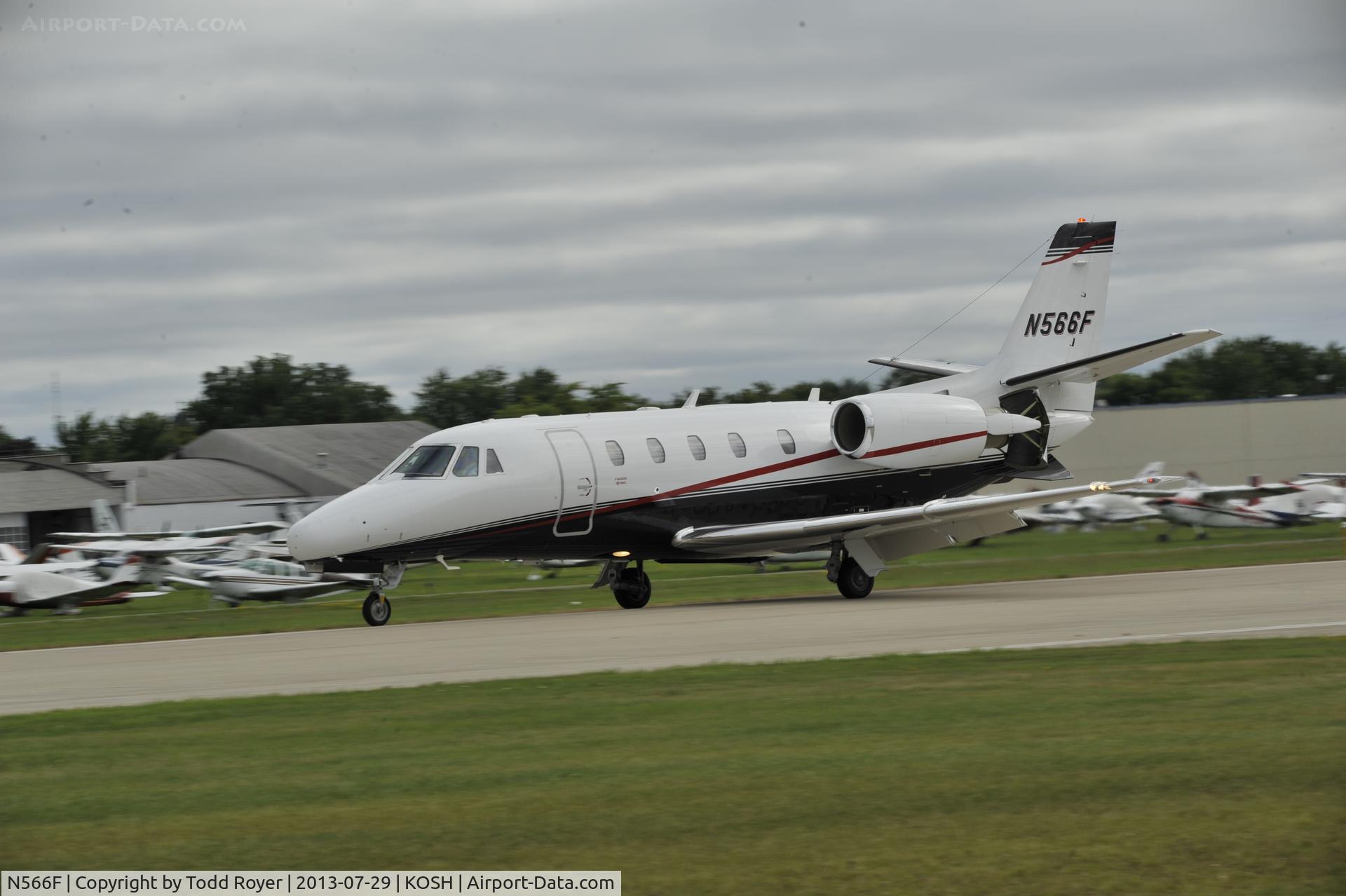 N566F, 2005 Cessna 560XLS Citation Excel C/N 560-5606, Airventure 2013