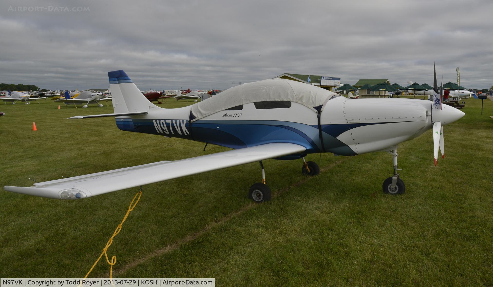 N97VK, 1997 Lancair IV-P C/N LIV-247, Airventure 2013
