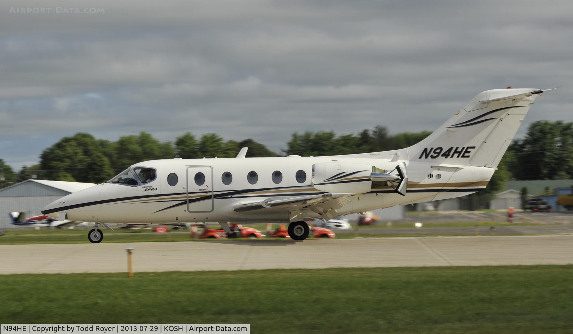 N94HE, 1994 Beech 400A Beechjet C/N RK-89, Airventure 2013