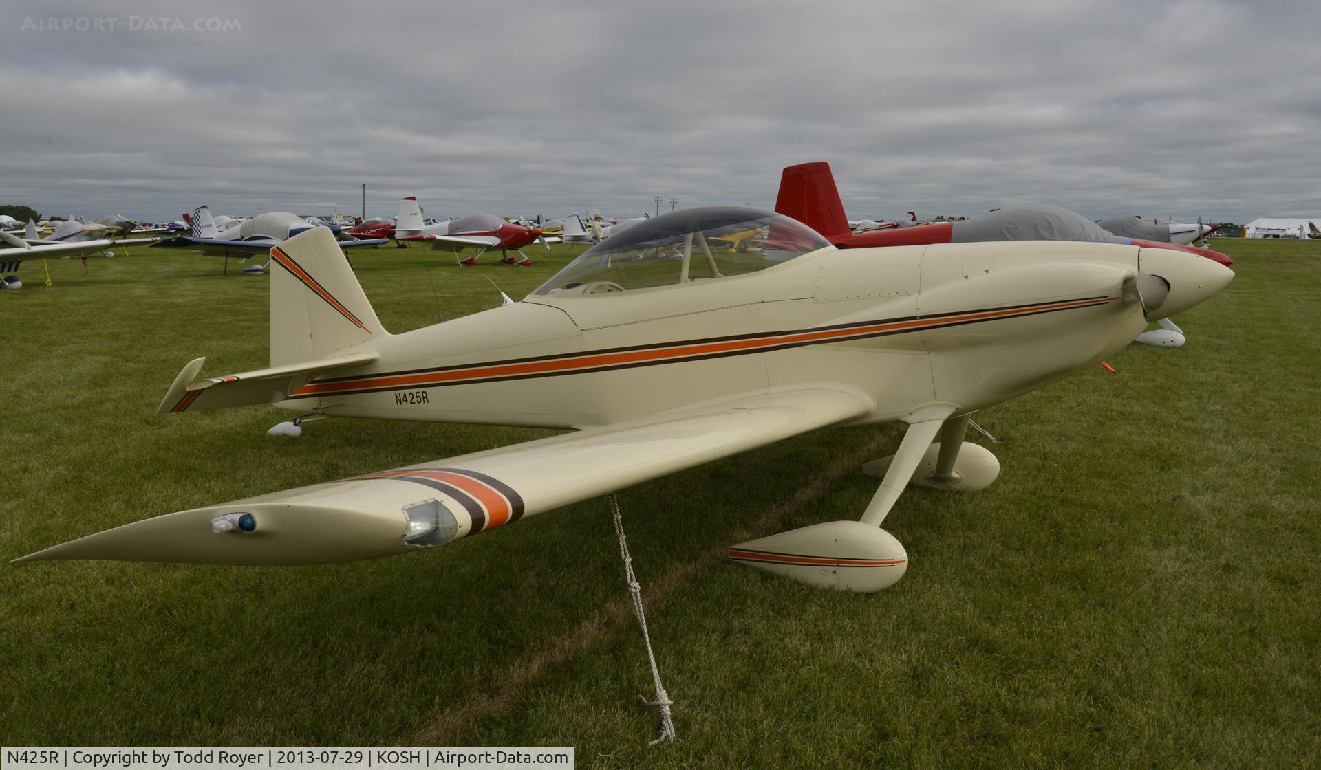 N425R, 1995 Vans RV-4 C/N 124, Airventure 2013