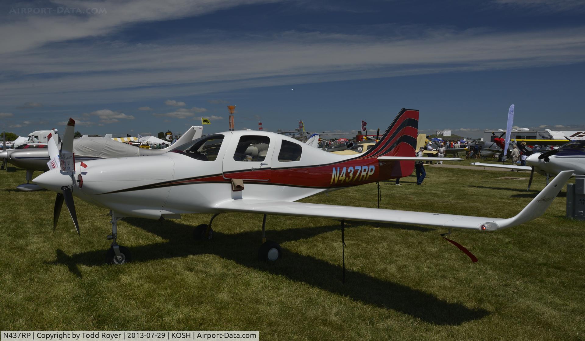 N437RP, 2008 Lancair IV-P C/N LIV-437, Airventure 2013