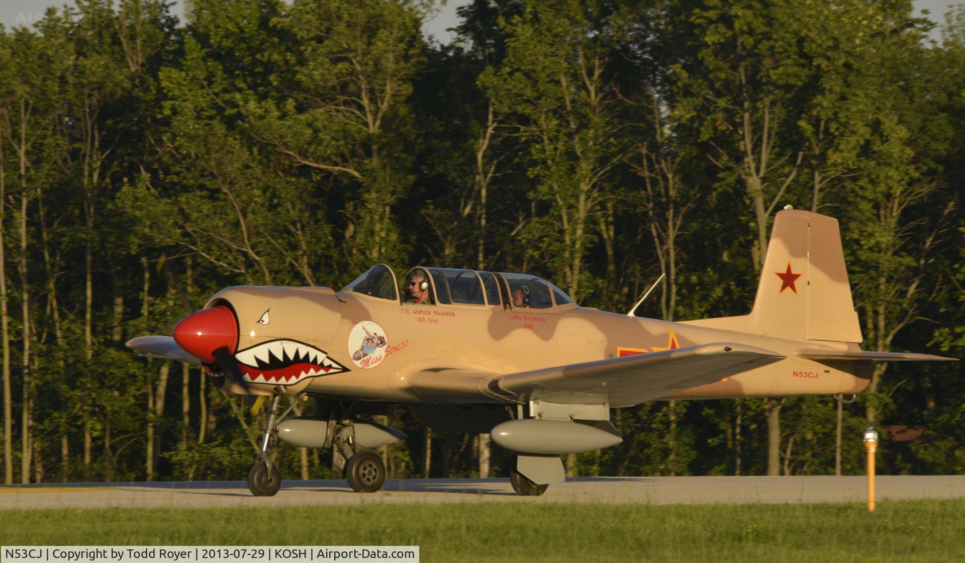 N53CJ, 1972 Nanchang CJ-6A C/N 2432062, Airventure 2013