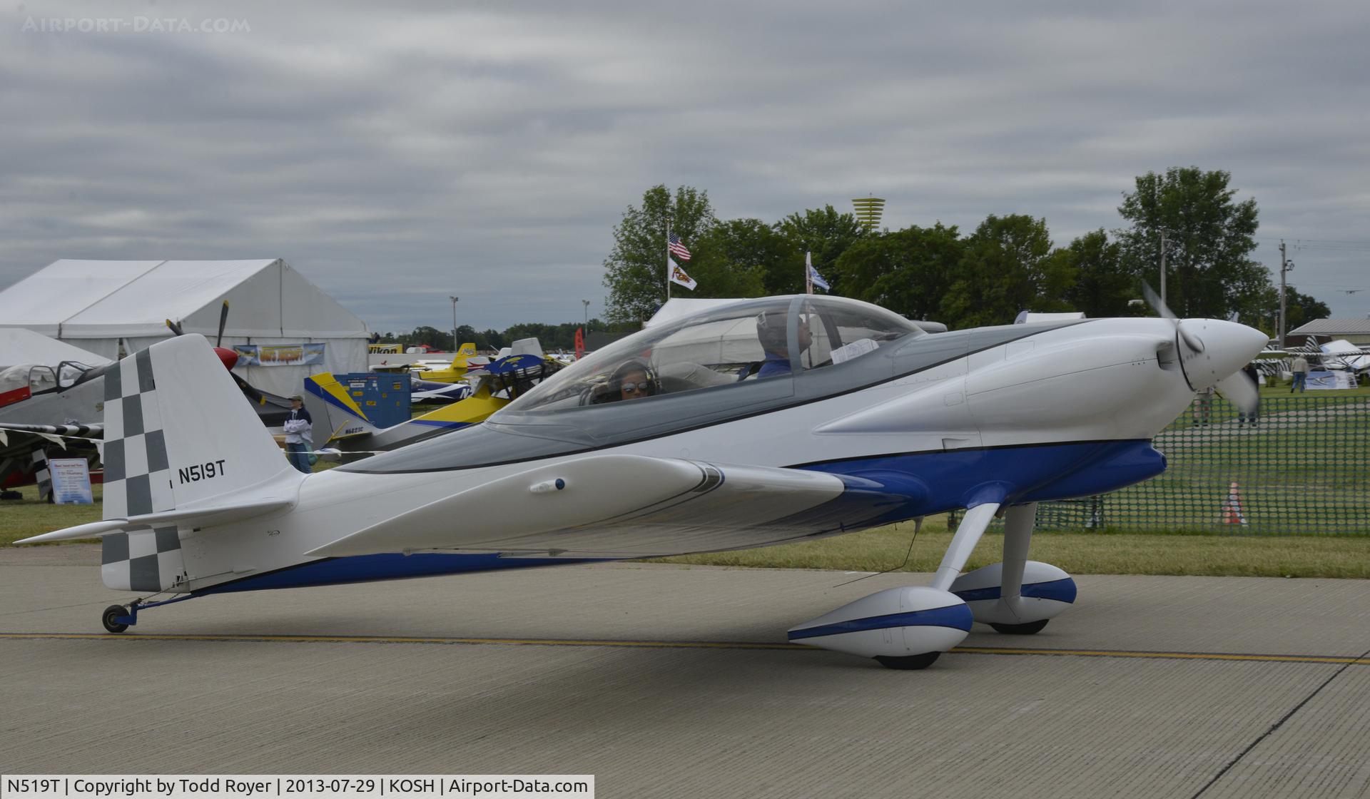 N519T, 1999 Vans RV-4 C/N 3881, Airventure 2013