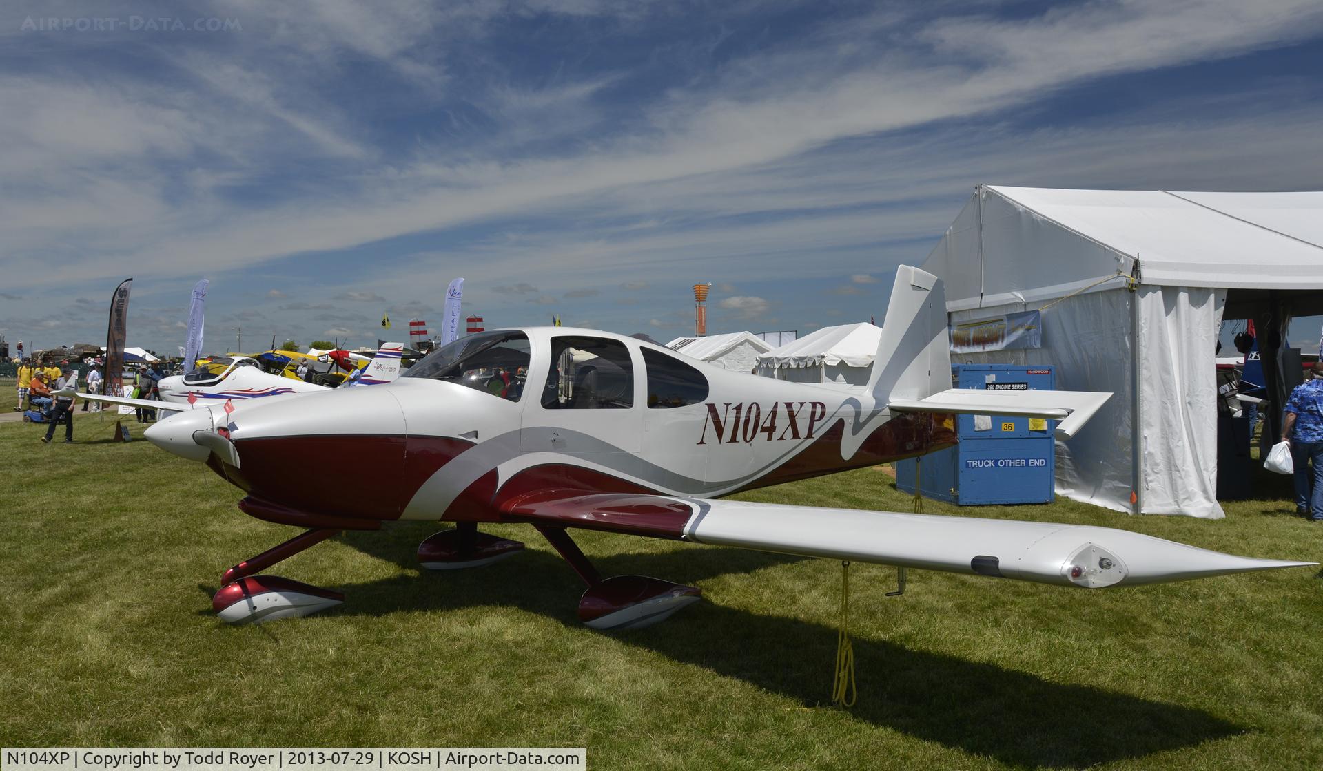 N104XP, 2006 Vans RV-10 C/N 40111, Airventure 2013