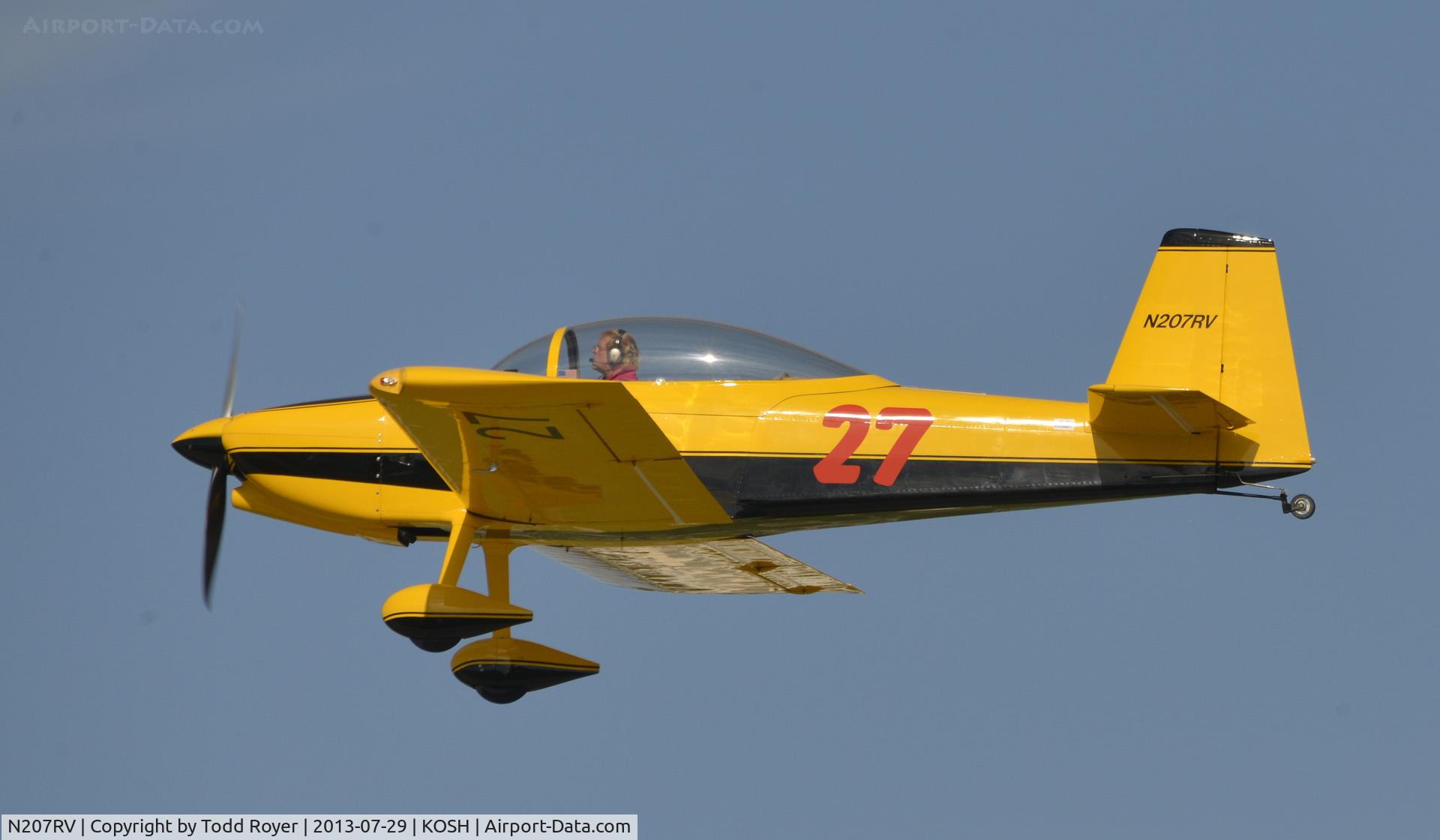 N207RV, 2004 Vans RV-8 C/N 80094, Airventure 2013