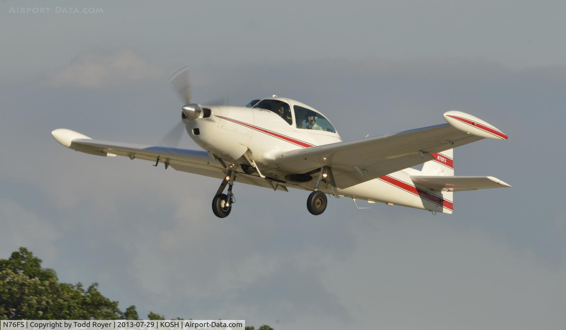 N76FS, 1946 North American Navion (NA-145) C/N NAV-4-402, Airventure 2013