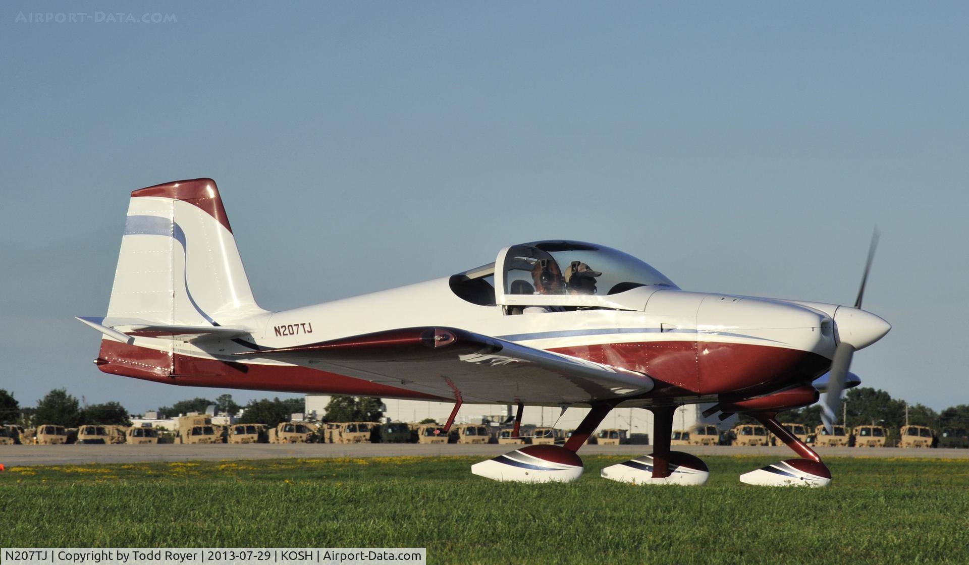N207TJ, 2007 Vans RV-7A C/N 71909, Airventure 2013