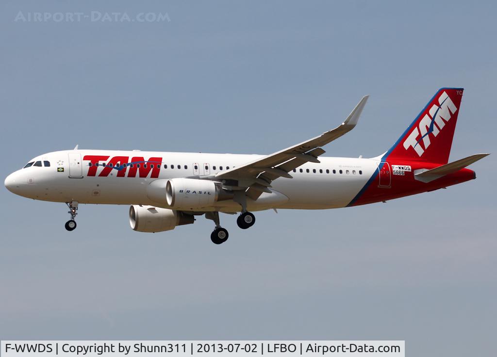 F-WWDS, 2013 Airbus A320-214 C/N 5666, C/n 5666 - To be PR-TYC