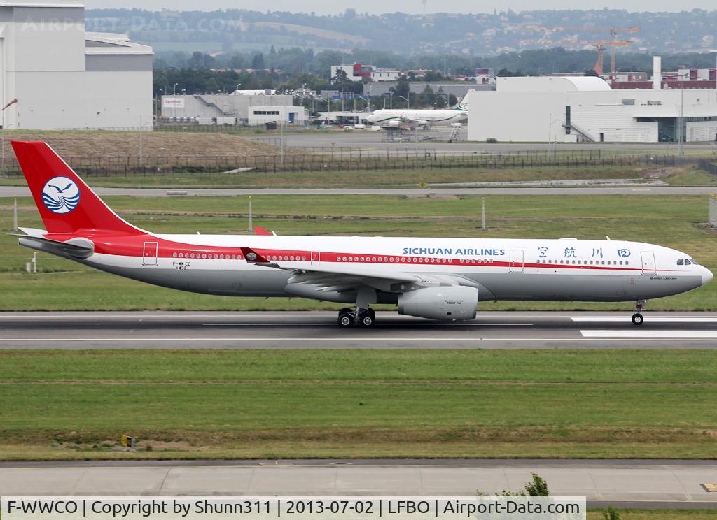 F-WWCO, 2013 Airbus A330-343X C/N 1432, C/n 1432 - To be B-5929