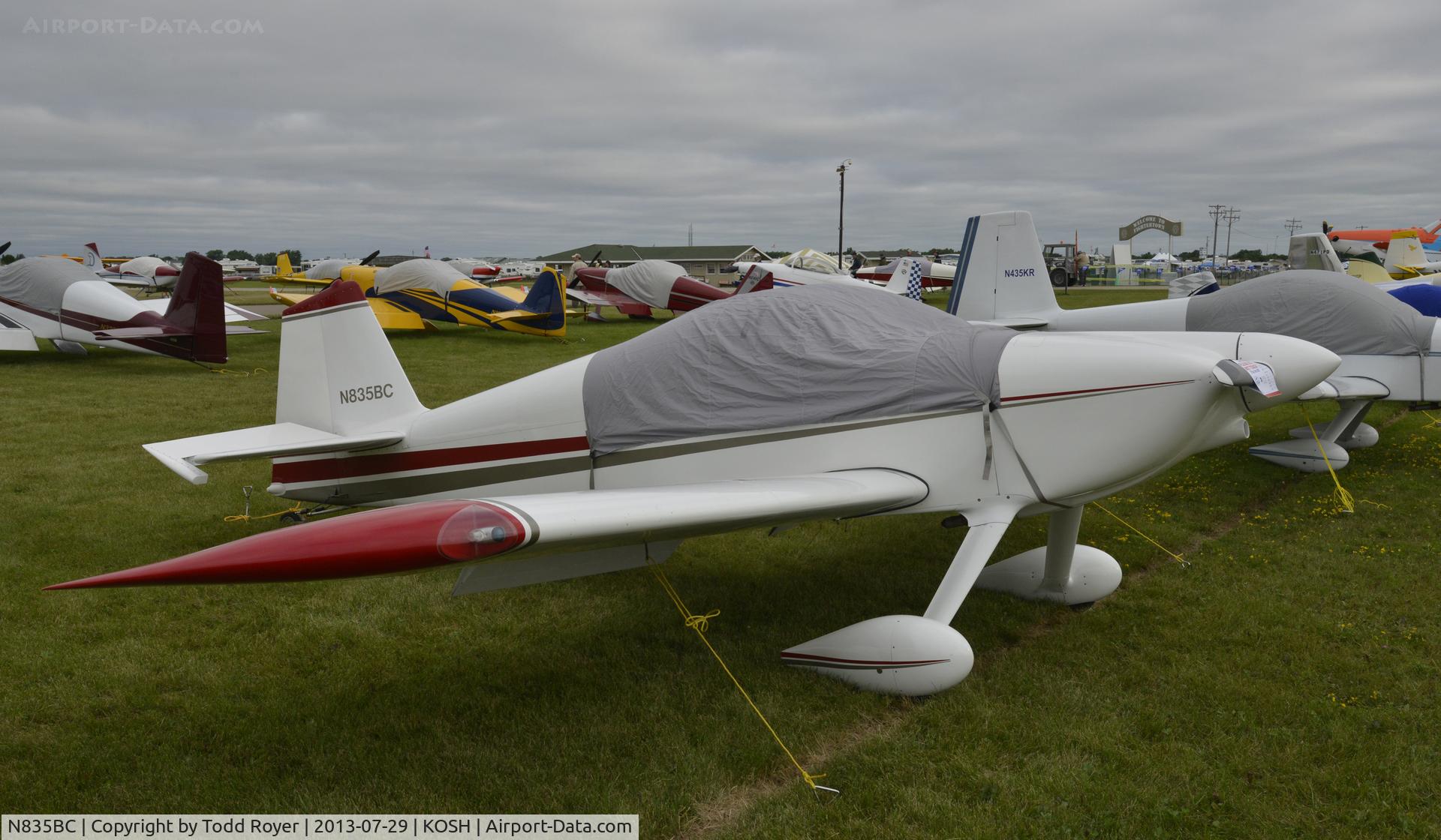 N835BC, 2005 Vans RV-6 C/N 21605, Airventure 2013
