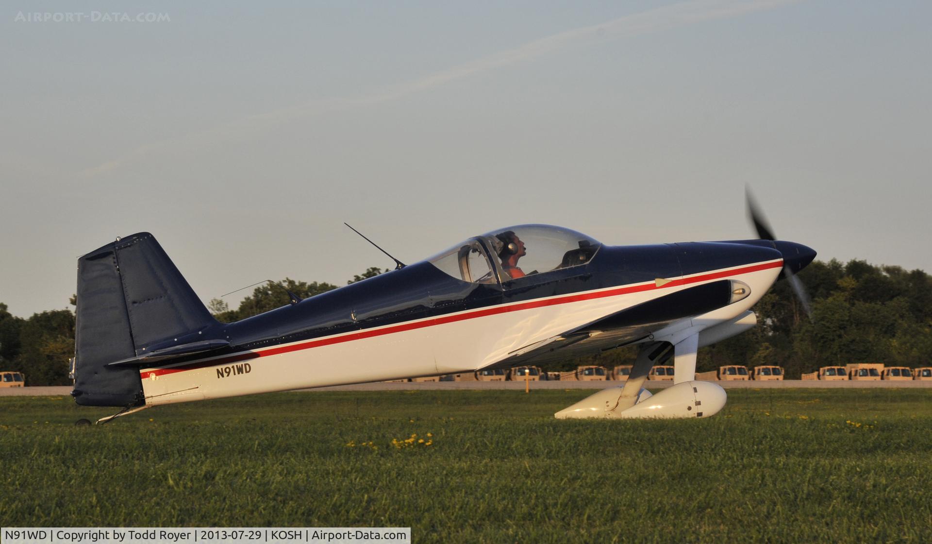 N91WD, 1991 Vans RV-6 C/N 20154WD, Airventure 2013