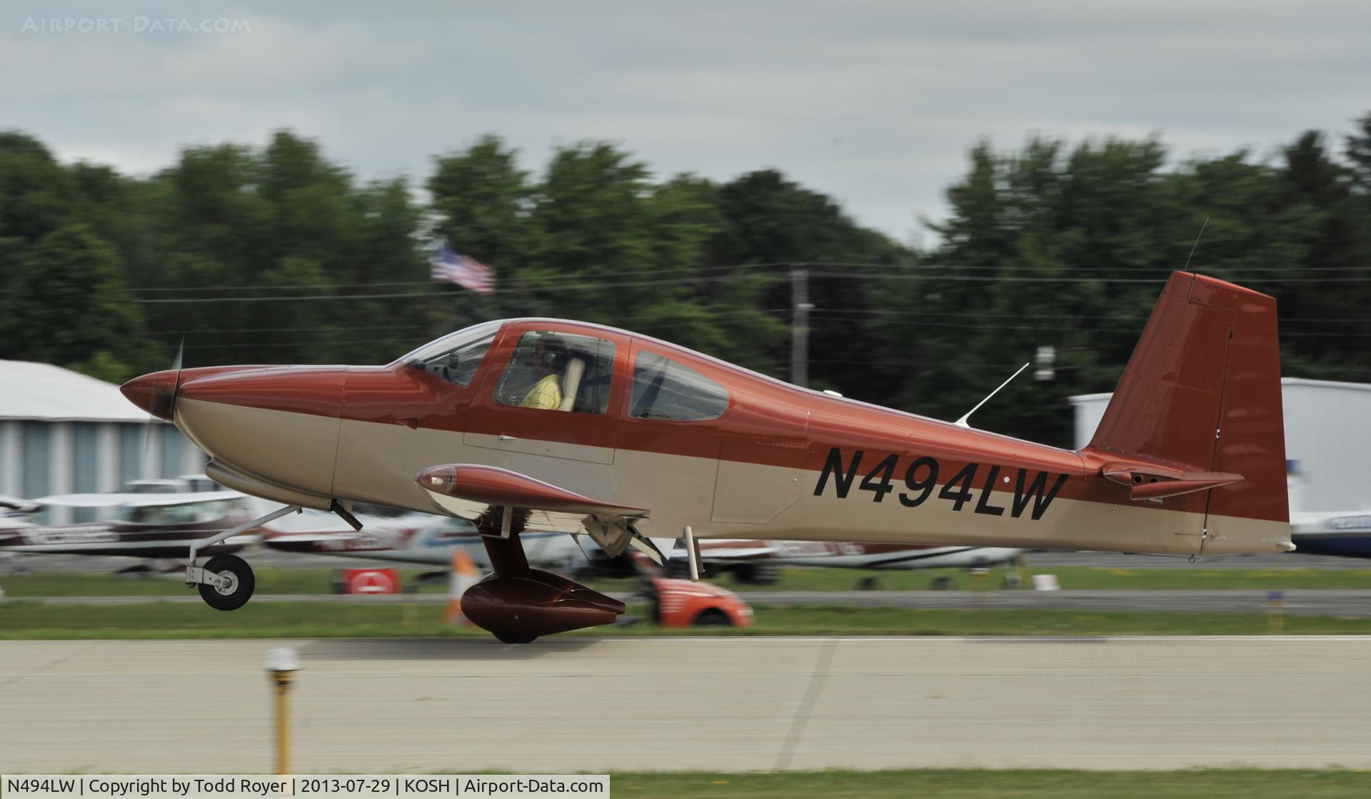 N494LW, Vans RV-10 C/N 40667, Airventure 2013