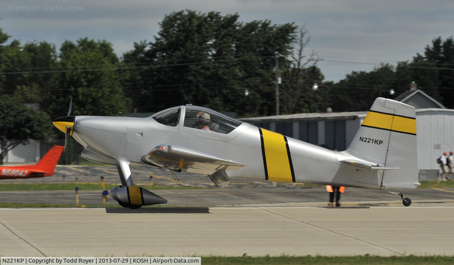 N221KP, Vans RV-7 C/N 70174, Airventure 2013