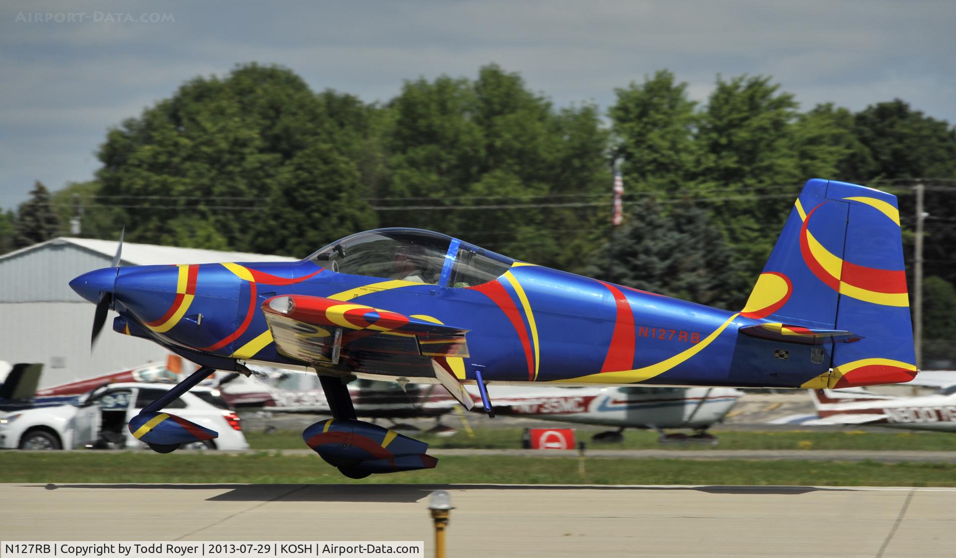 N127RB, Vans RV-7A C/N 72020, Airventure 2013