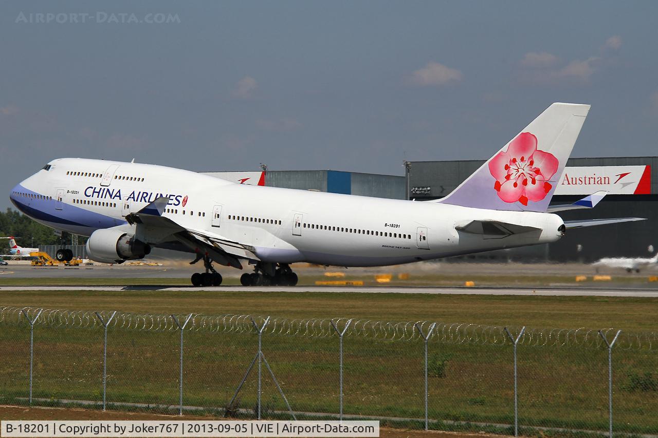 B-18201, 1997 Boeing 747-409 C/N 28709, China Airlines
