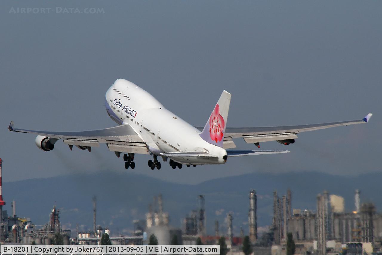 B-18201, 1997 Boeing 747-409 C/N 28709, China Airlines