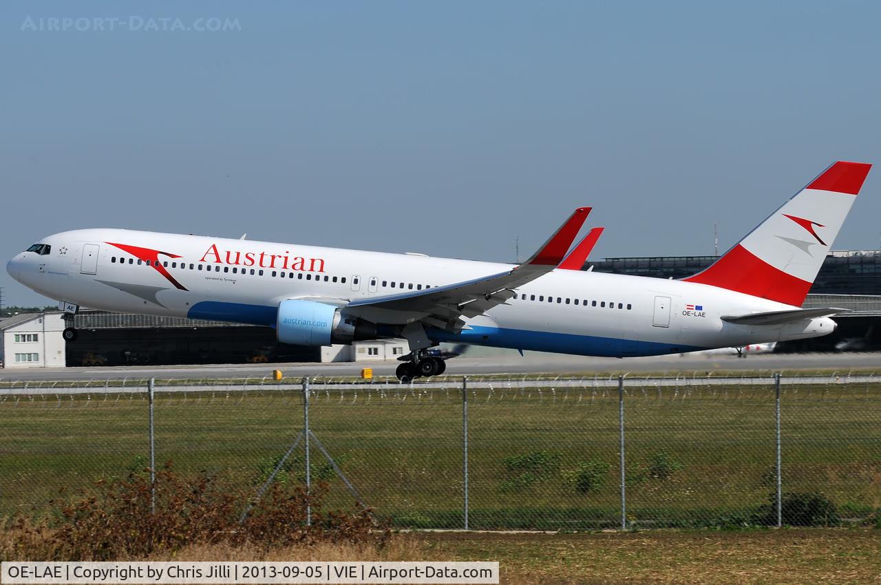 OE-LAE, 2000 Boeing 767-3Z9/ER C/N 30383, Austrian Airlines