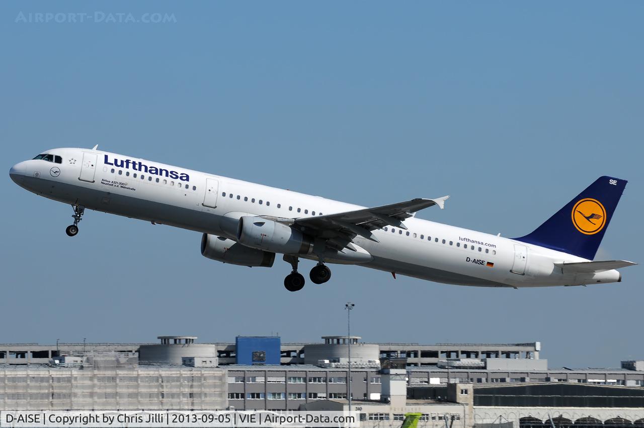 D-AISE, 2000 Airbus A321-231 C/N 1214, Lufthansa