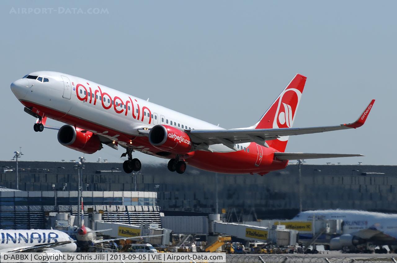 D-ABBX, 2007 Boeing 737-86J C/N 34969, Air Berlin