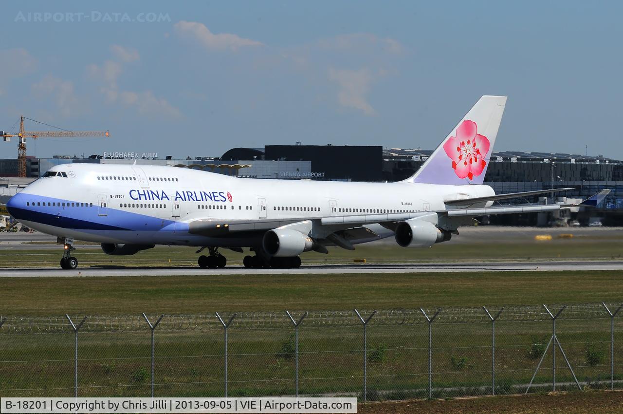B-18201, 1997 Boeing 747-409 C/N 28709, China Airlines