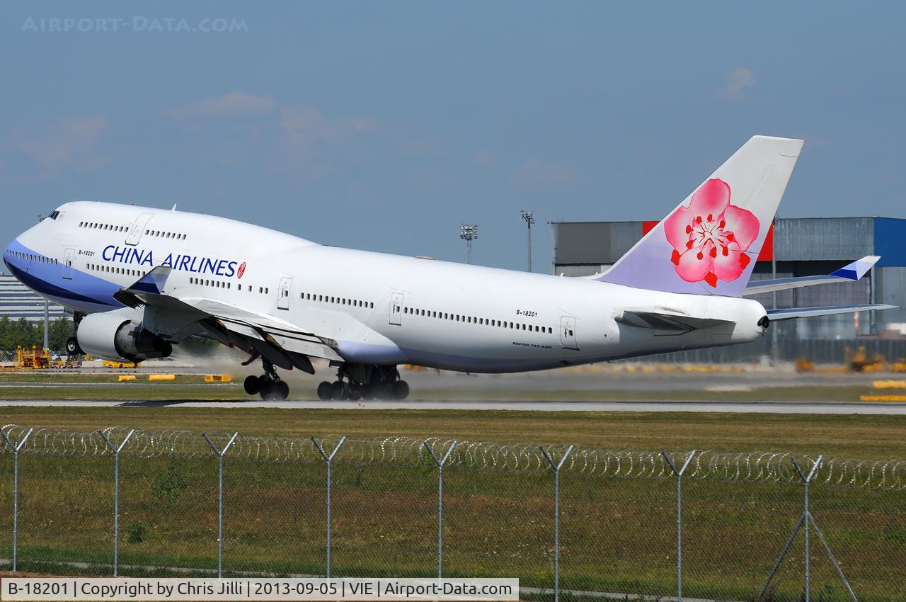 B-18201, 1997 Boeing 747-409 C/N 28709, China Airlines