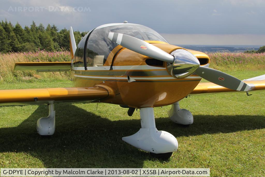 G-DPYE, 1999 Robin DR-400-500 President C/N 14, Robin DR-400-500 President, Sutton Bank Airfield, UK, August 2013.