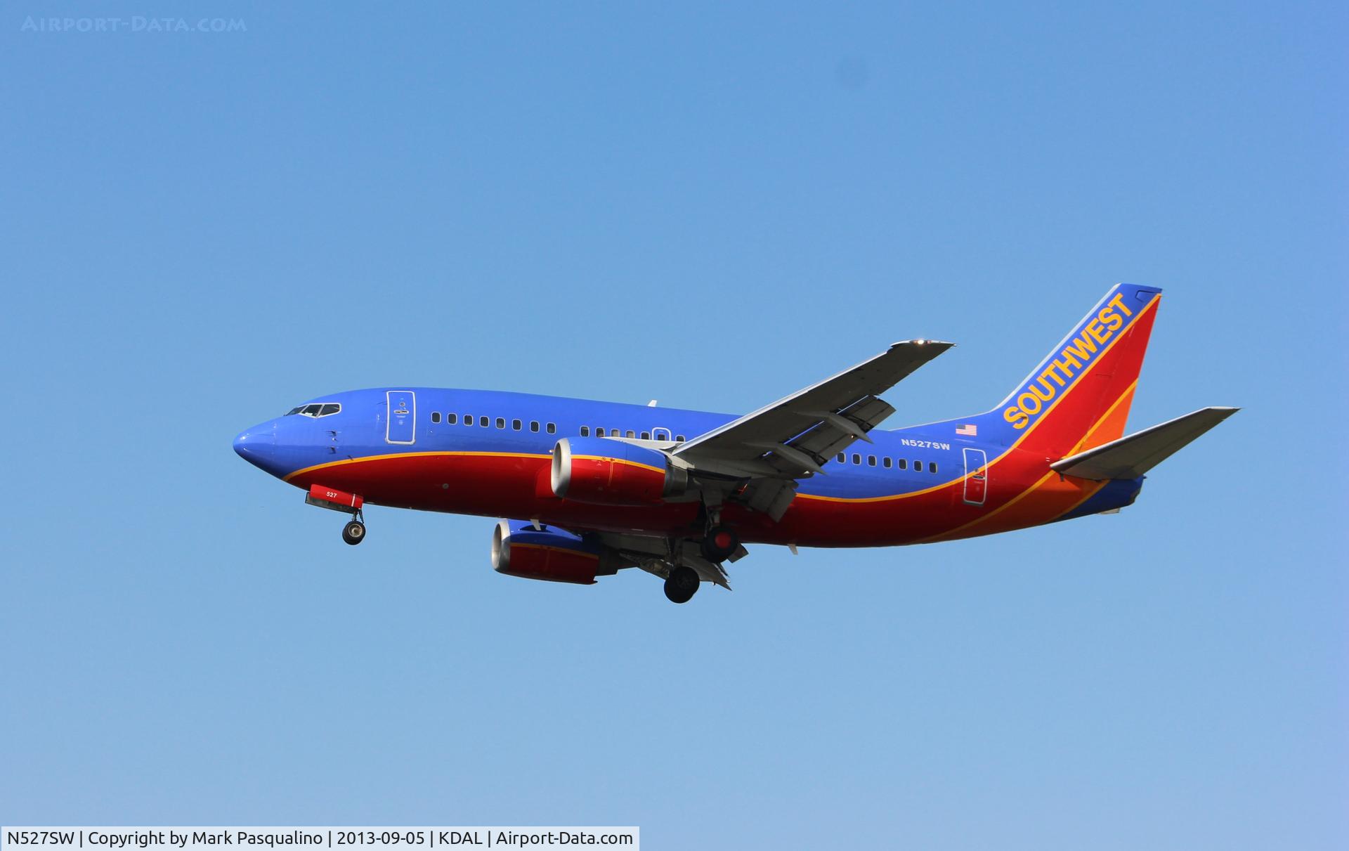 N527SW, 1992 Boeing 737-5H4 C/N 26569, Boeing 737-500