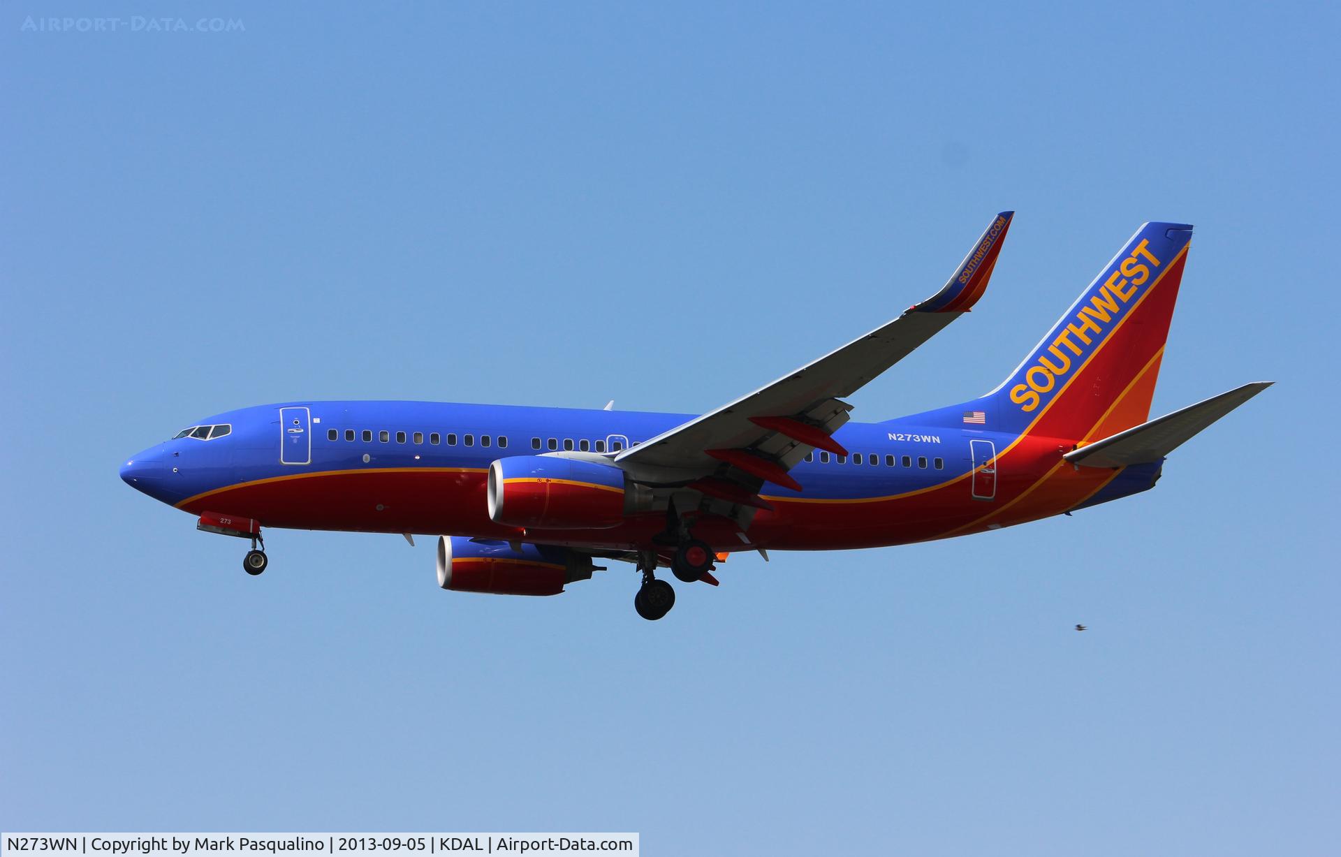 N273WN, 2007 Boeing 737-7H4 C/N 32528, Boeing 737-700