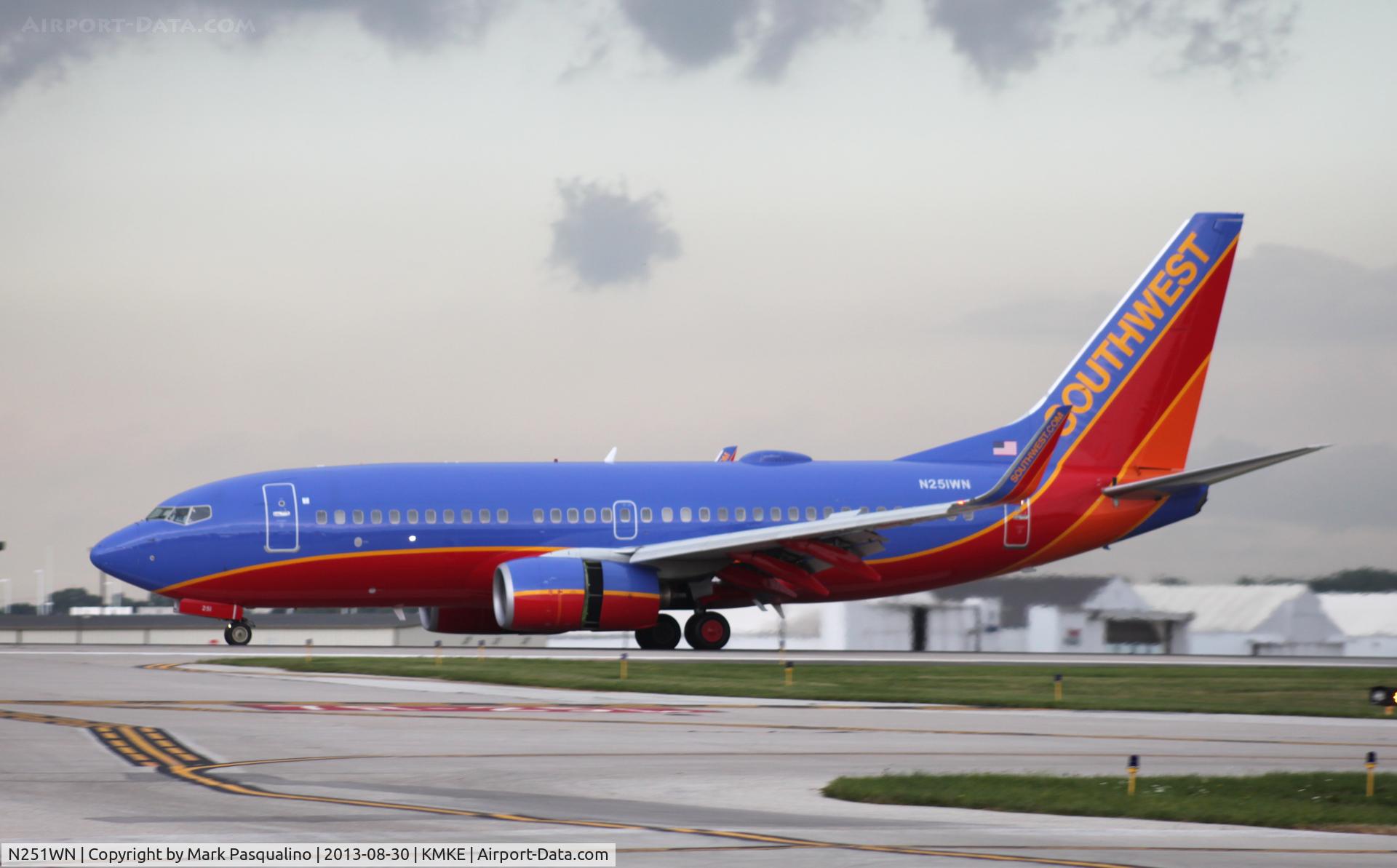 N251WN, 2006 Boeing 737-7H4 C/N 32510, Boeing 737-700