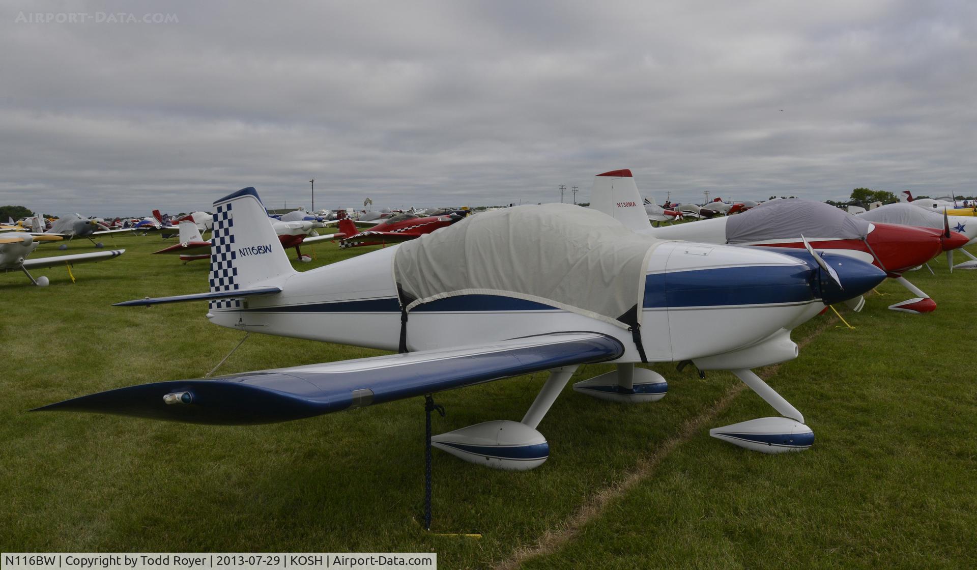 N116BW, 2001 Vans RV-6A C/N 24986, Airventure 2013