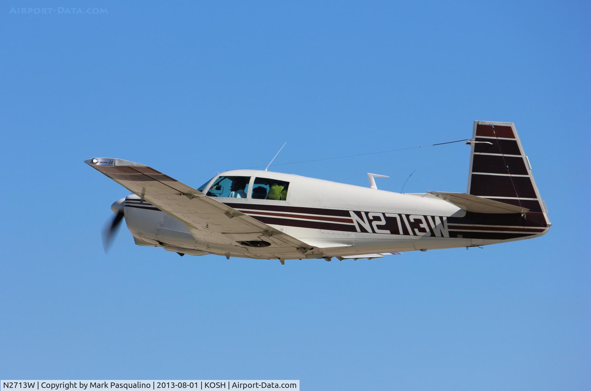 N2713W, 1966 Mooney M20C Ranger C/N 3334, Mooney M20C
