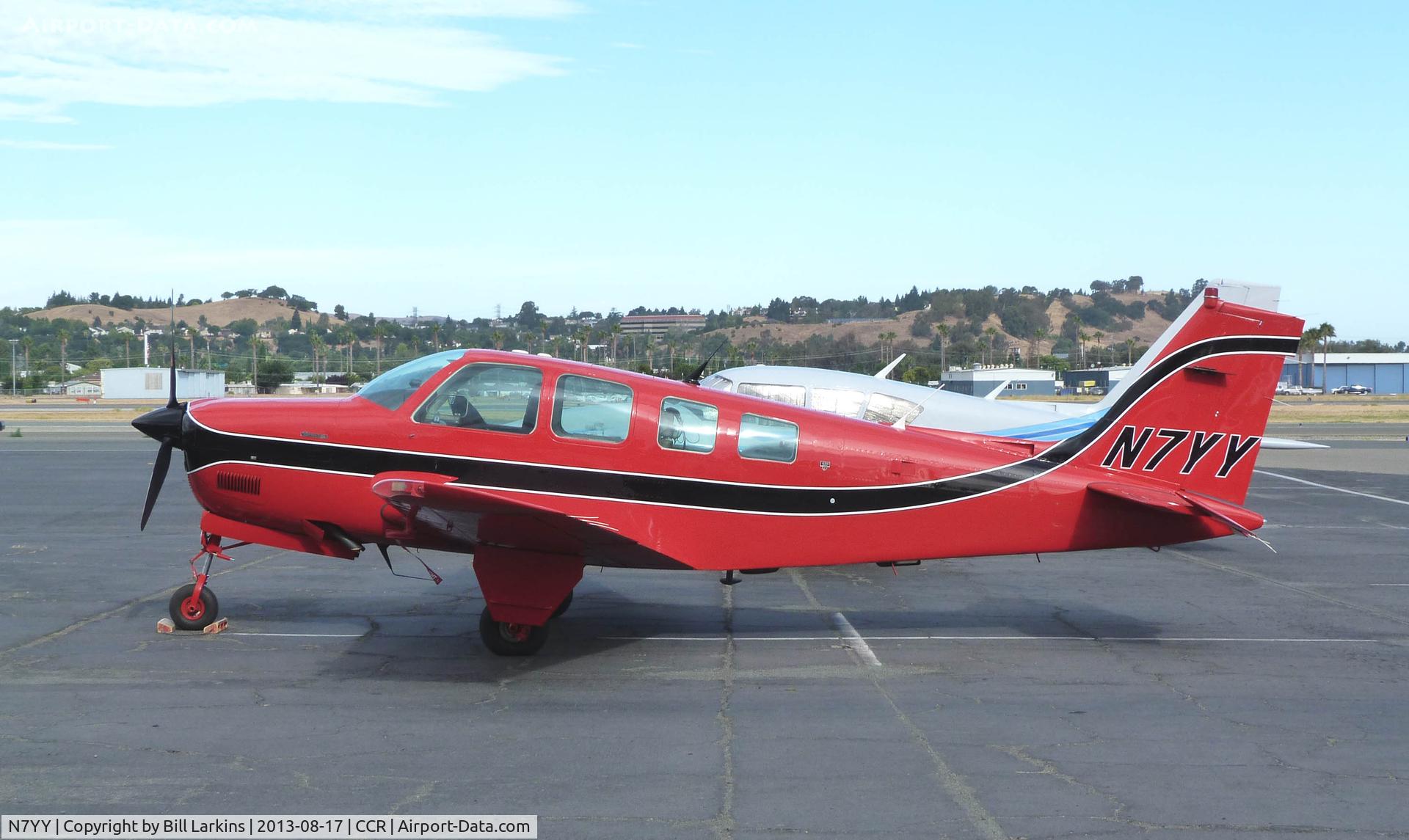 N7YY, 1986 Beech A36 Bonanza 36 C/N E-2333, Visitor