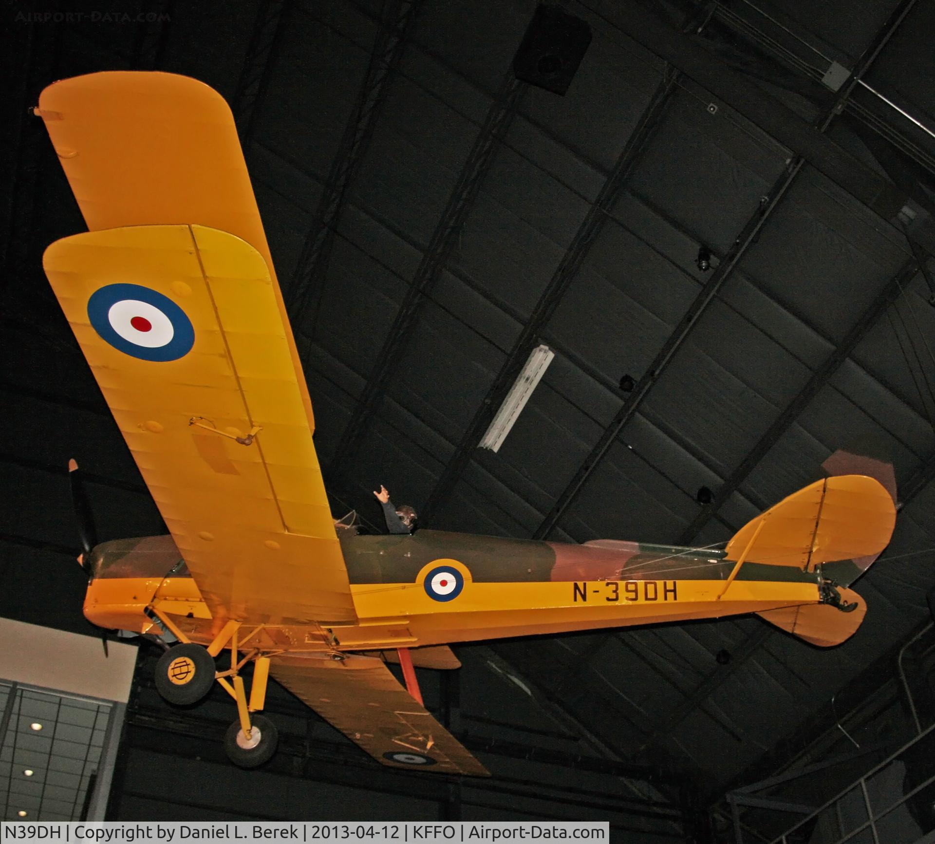 N39DH, 1942 De Havilland DH-82A Tiger Moth II C/N 85674, A very nice exhibit at the National Museum of the U.S. Air FOrce.